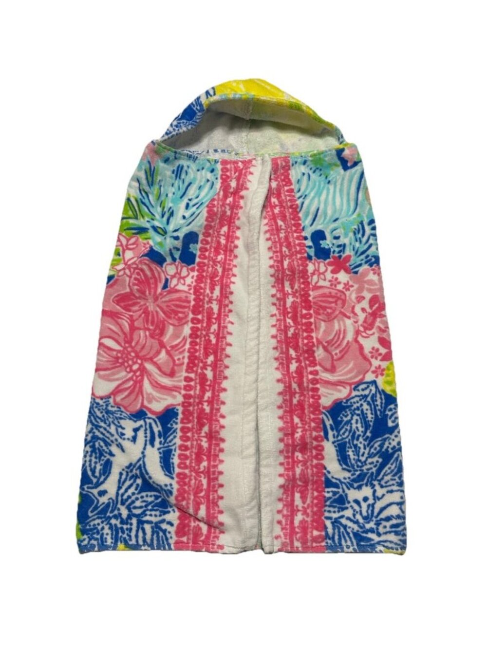 Lilly Pulitzer x Pottery Barn Kids Colorful, Floral Hooded Beach Bath Towel